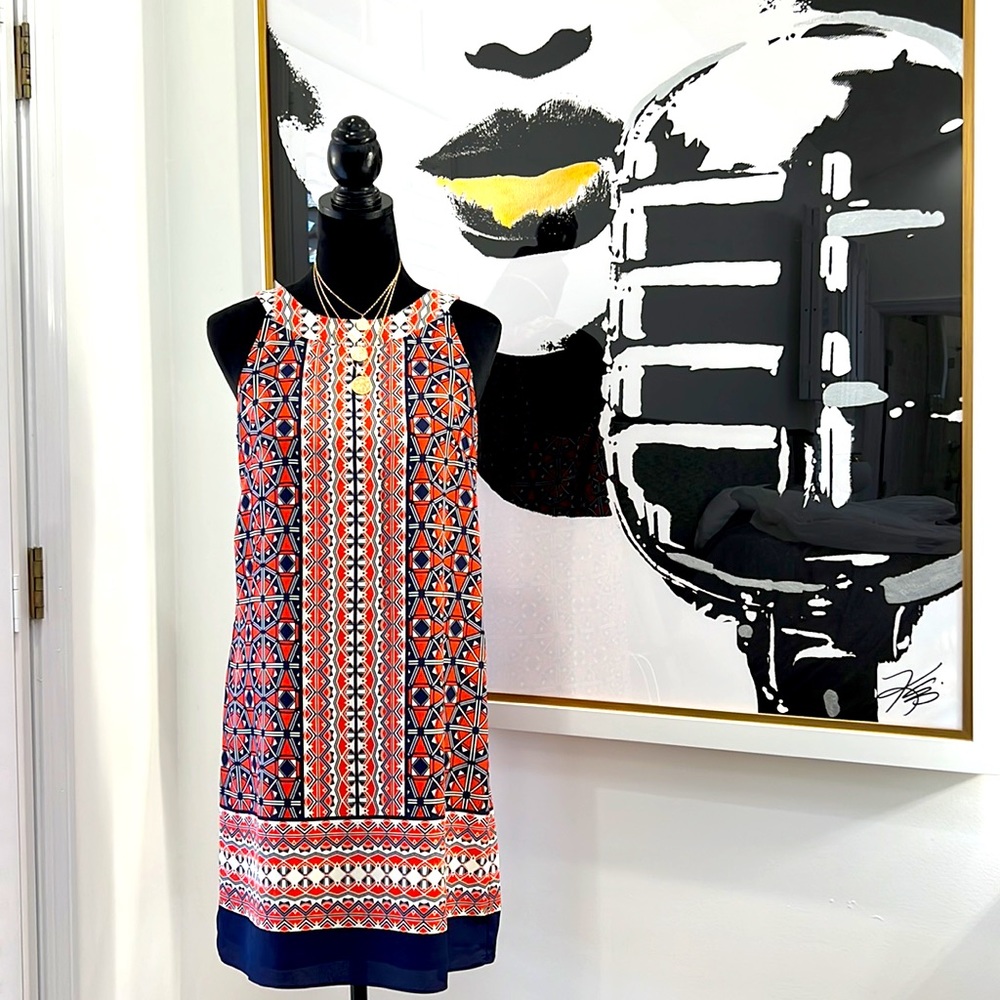 London Times Shift Dress, Size 6